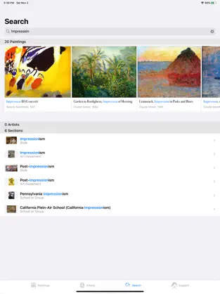 Captura de Pantalla 6 WikiArt iphone