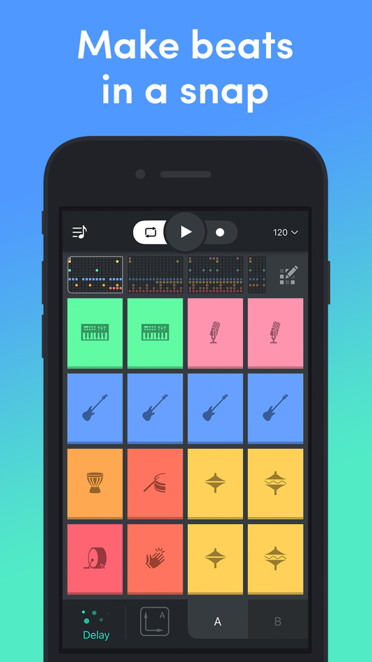 Beat Snap - Music & Beat Maker - 2.2.2 - (iOS)