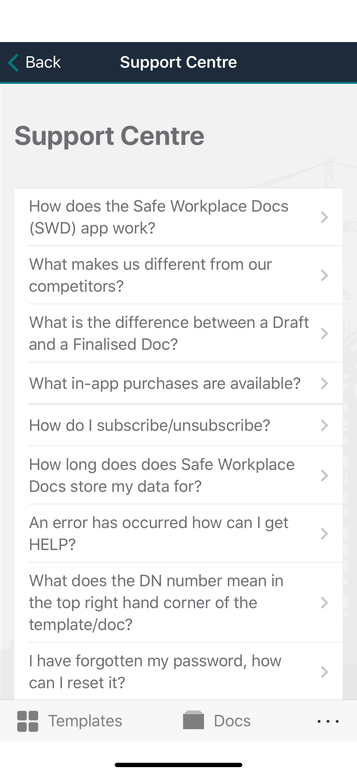 Safe Workplace Docs screenshot 10