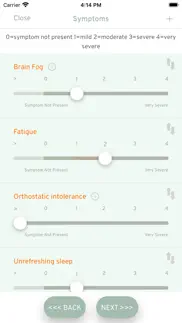 you + me symptom tracker iphone screenshot 3