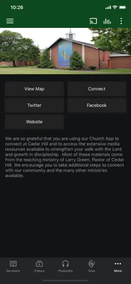 Game screenshot Cedar Hill Church App hack