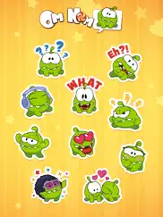 om nom stickers айпад изображения 4