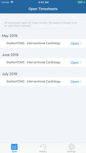 HCA tiMED screenshot 2