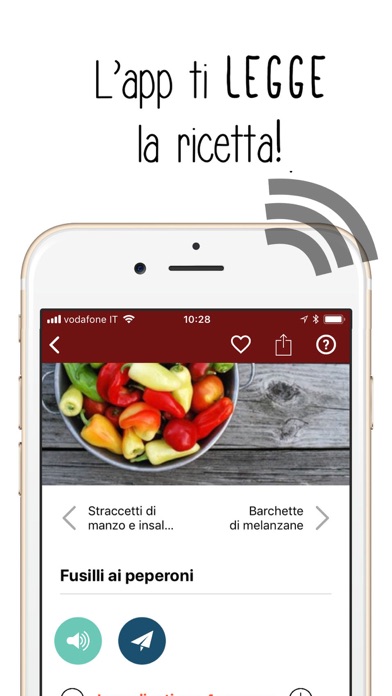 Ricette Parlanti Screenshot