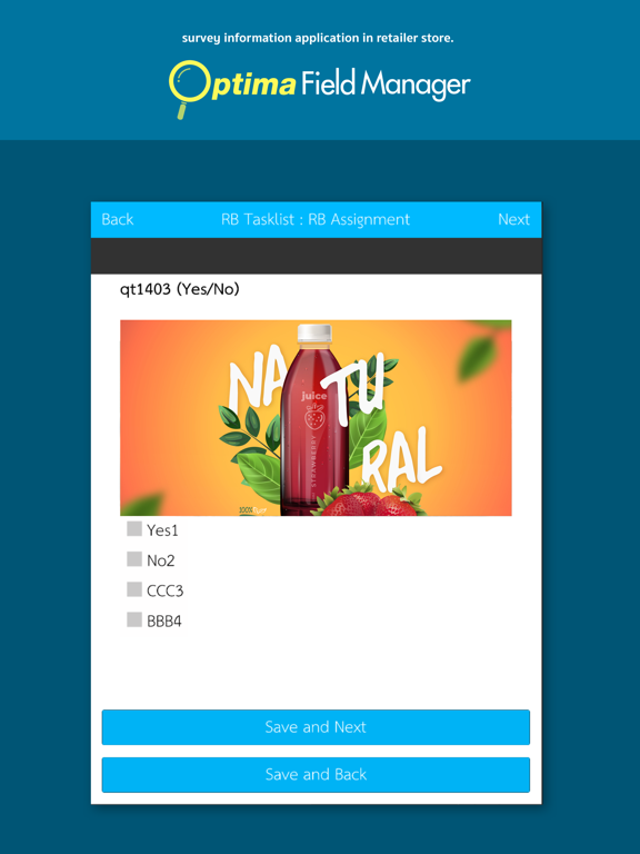 Screenshot #6 pour Optima Field Manager