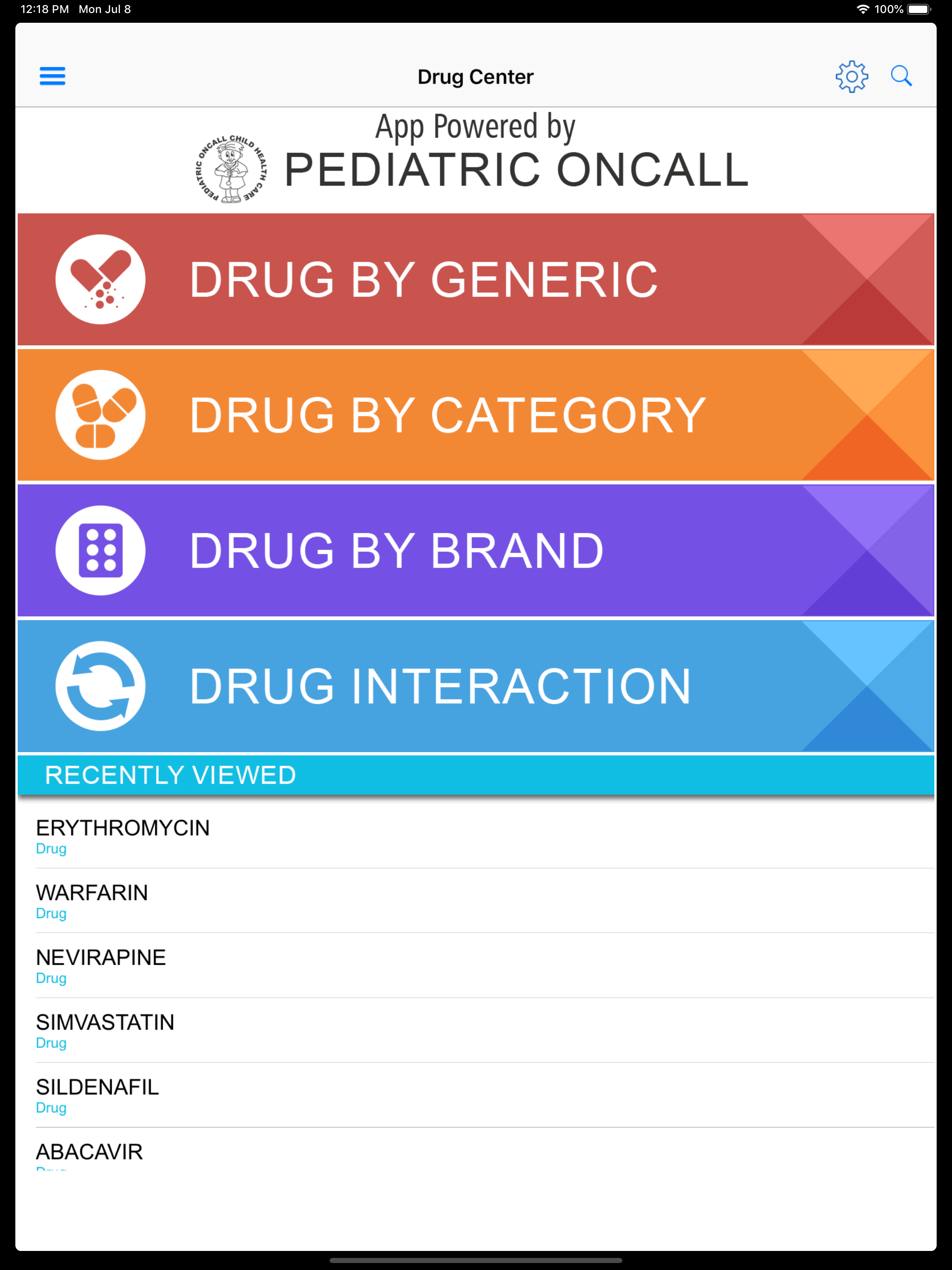Drug Center - Pediatric Oncall screenshot 5