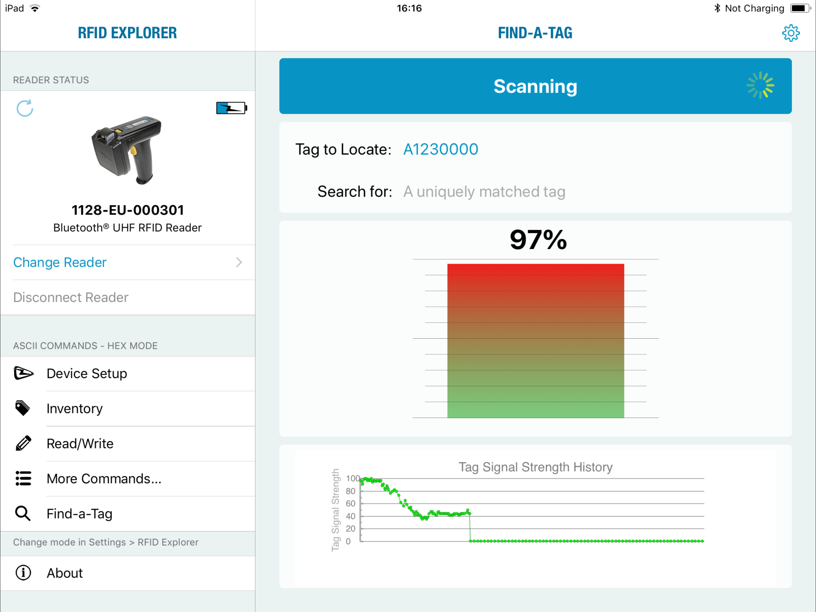 RFID Explorer screenshot 9