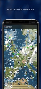 Weather Alert Map Europe screenshot #5 for iPhone