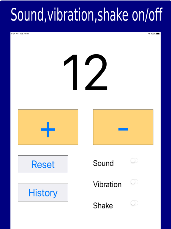 Screenshot #6 pour Shake tally counter