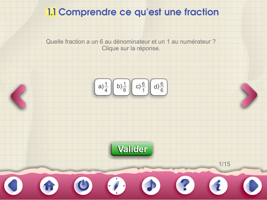 Screenshot #5 pour Les fractions A