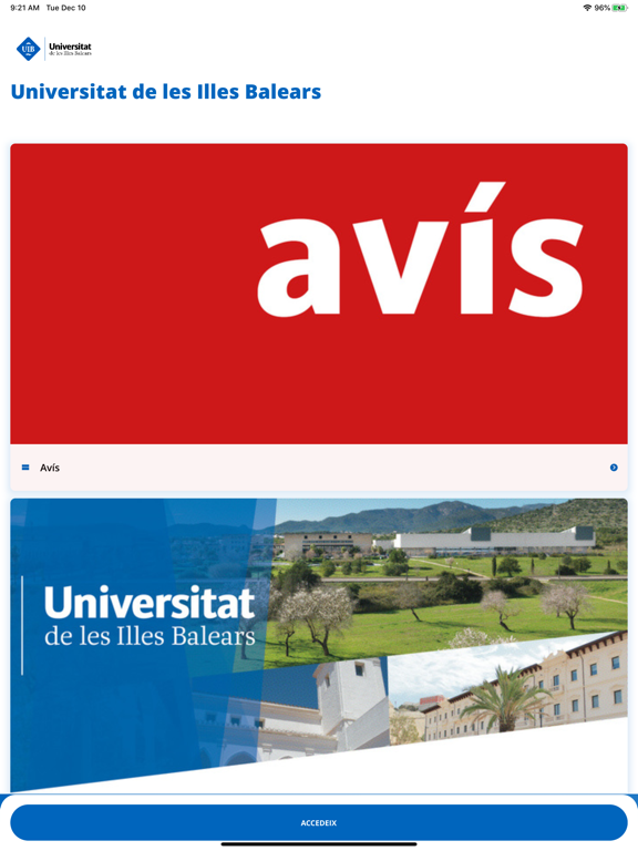 Screenshot #4 pour UIB Univ. de les Illes Balears