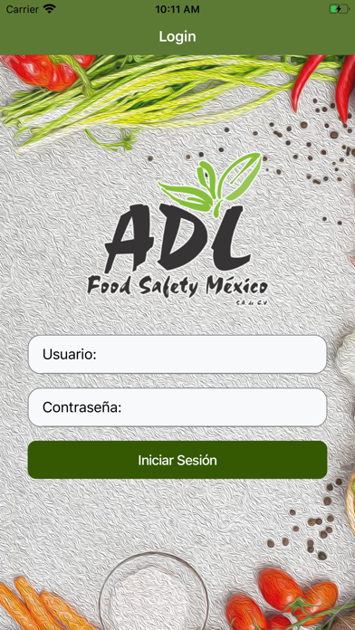 Screenshot #1 pour ADL FoodSafety