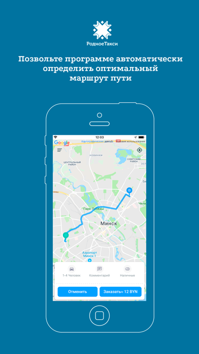 Родное такси screenshot 2