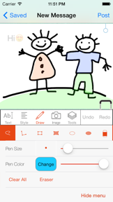 TrueText-Animated Messages screenshot