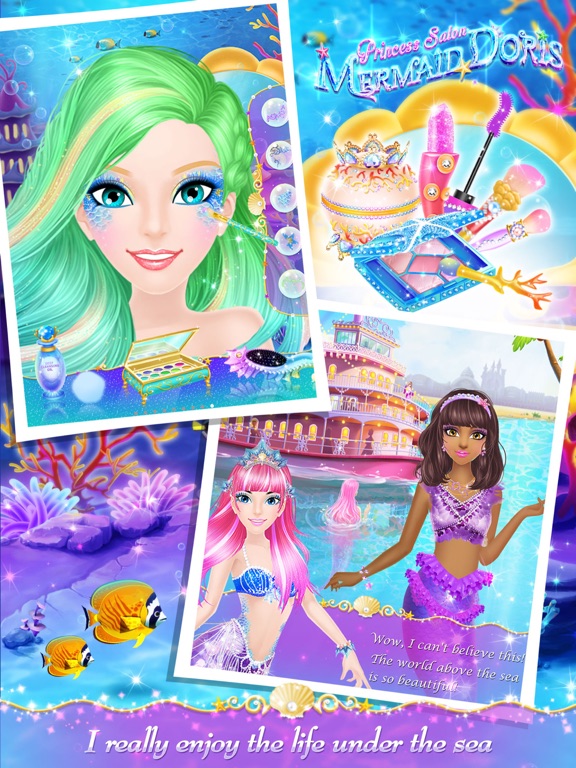 Princess Salon: Mermaid Dorisのおすすめ画像2