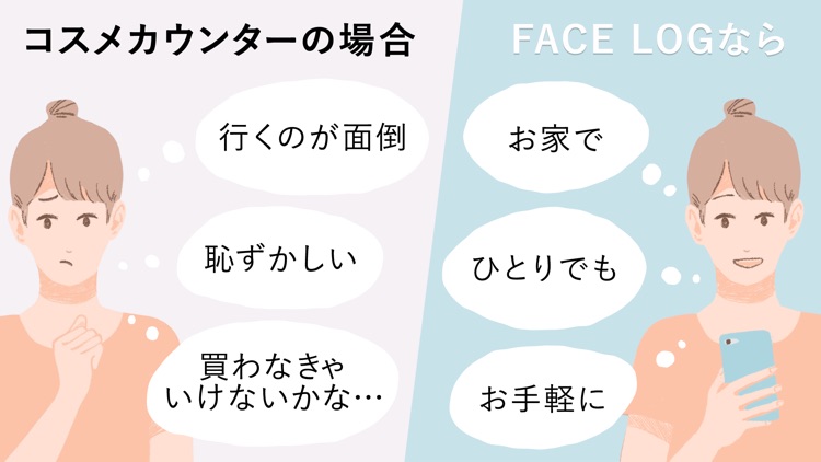 FACE LOG -スマホでスキンケア
