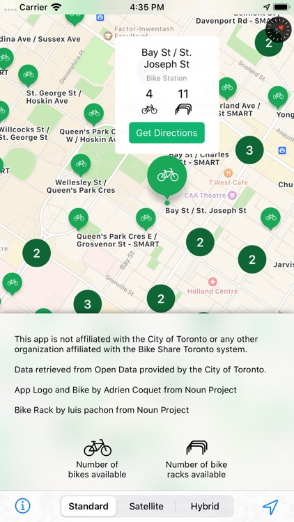 Bicycles near Toronto