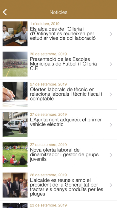 Screenshot #3 pour L'Olleria Info