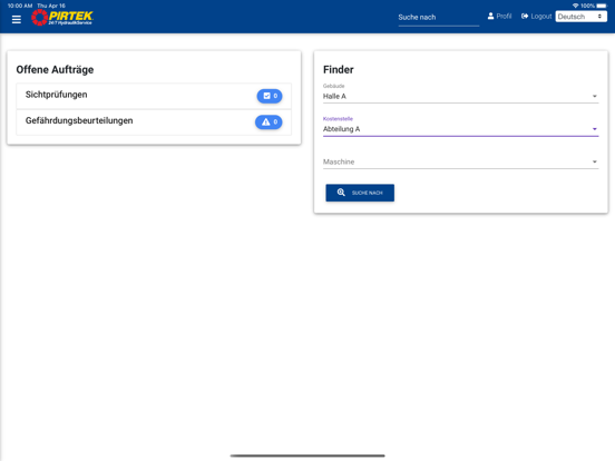 Screenshot #5 pour PIRTEK SchlauchManagement 4.0
