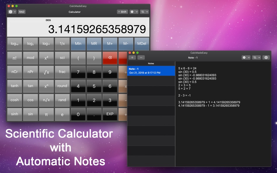 #1. CalcMadeEasy (macOS) 由: Lalit Patil