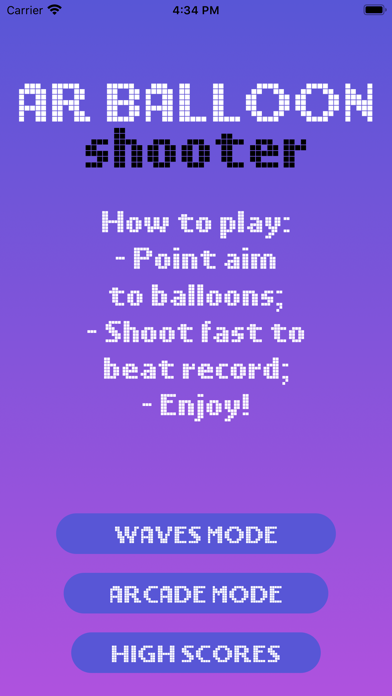 AR Balloon Shooter Screenshot