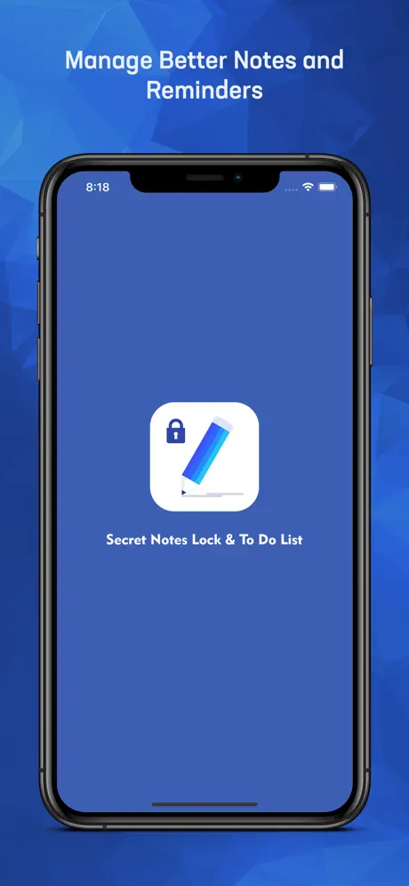 Secret Notes Lock & To Do List