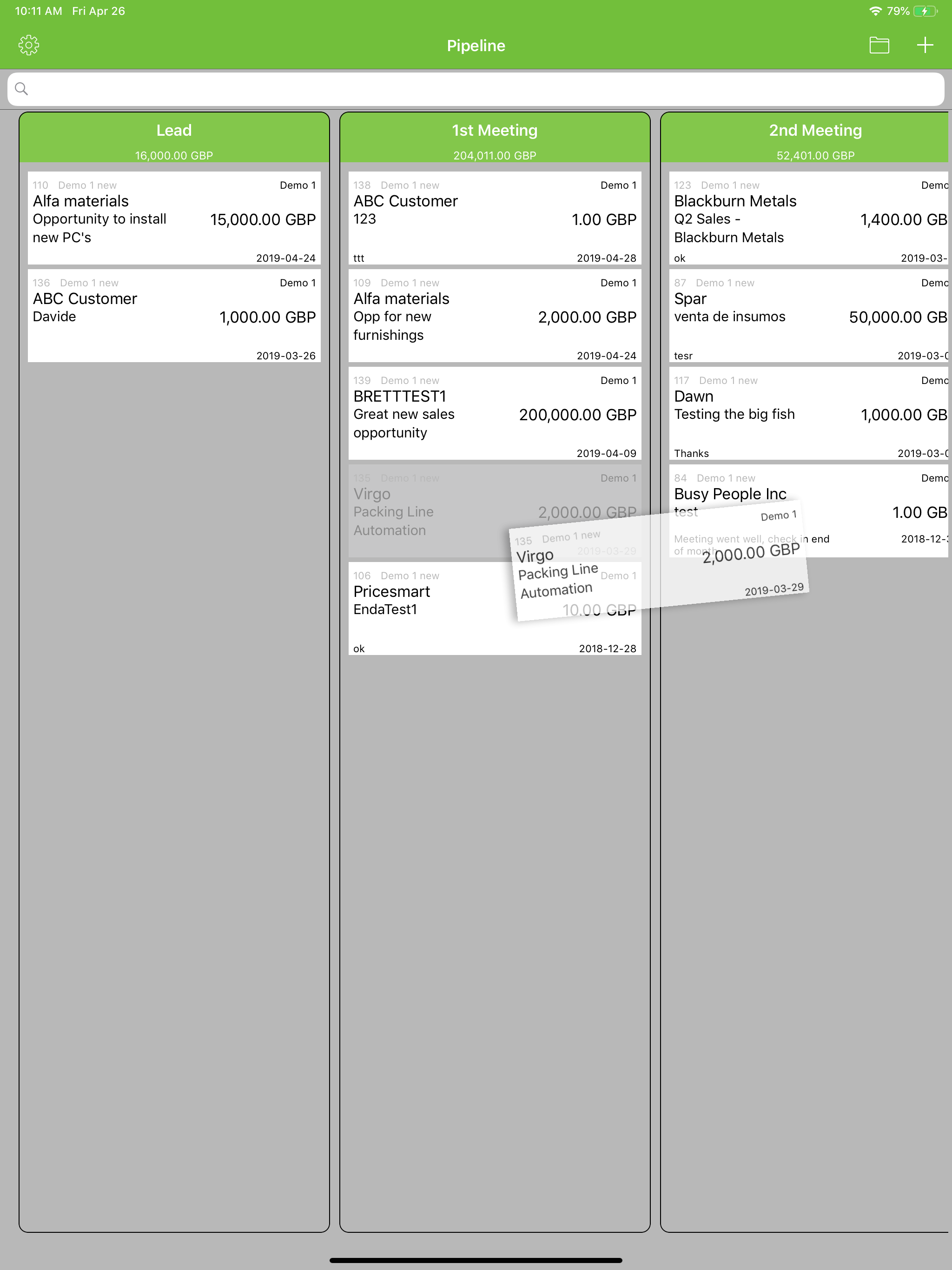 Pipeline for SAP B1