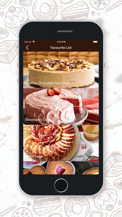 Cake Recipes in English screenshot-3
