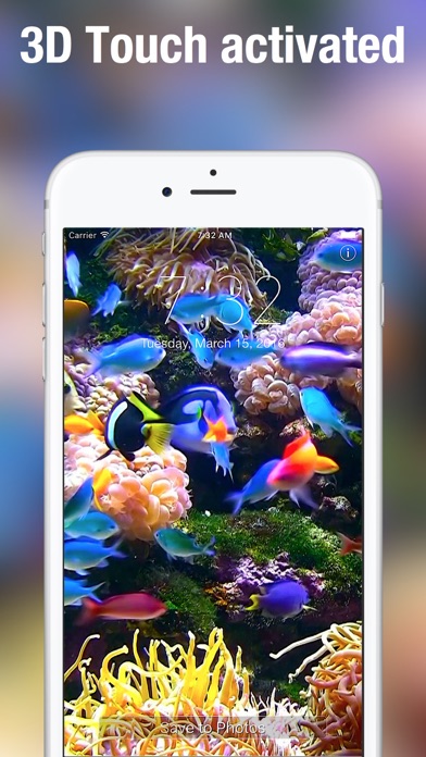 Aquarium Dynamic Wallpapers Screenshot