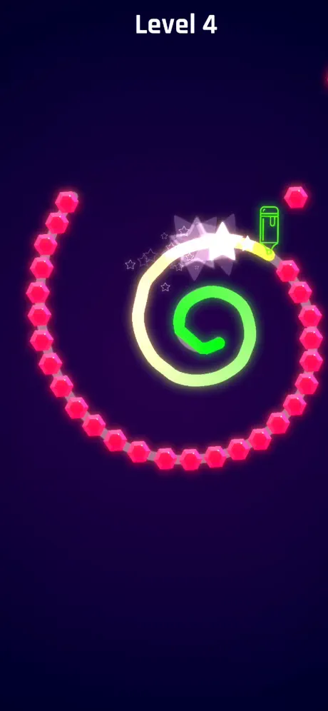 Neon Paint 3D Art