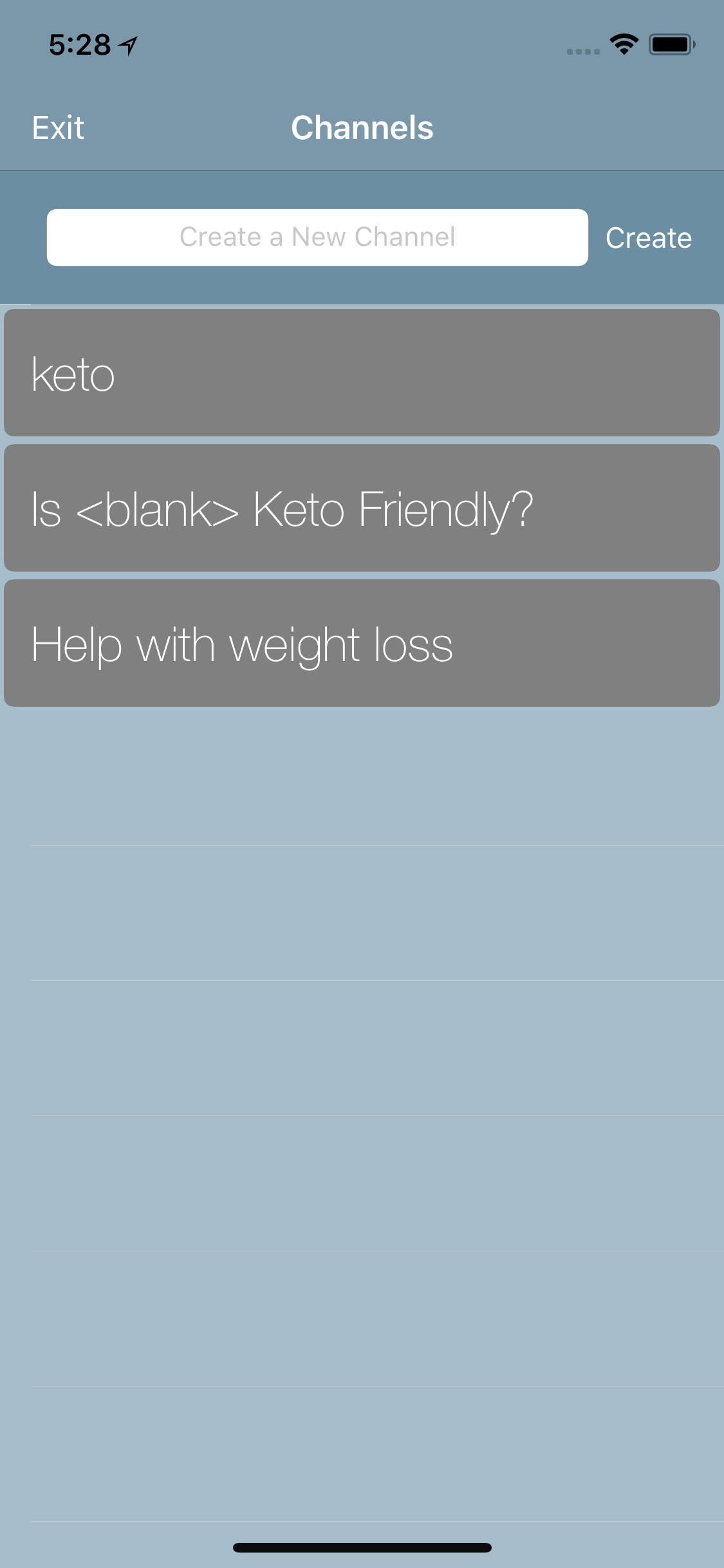 Keto Plot