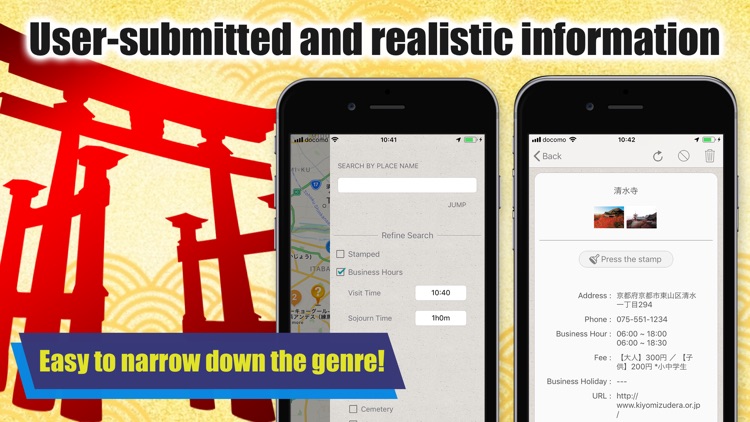 Historical landmark map