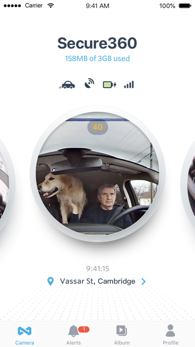 Waylens Secure360 Screenshot