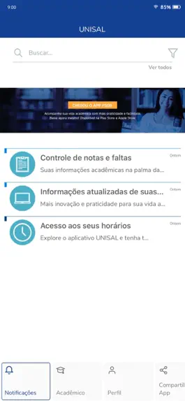 Game screenshot APP UNISAL apk