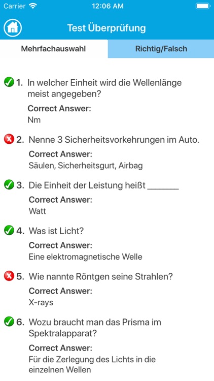 Die Physik Quiz