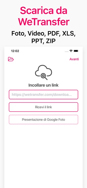 SCARICA WETRANSFER DA IPHONE
