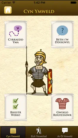 Game screenshot Llwybr Rhufeinig Cymraeg apk