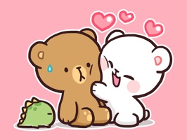 Brand New Milk Mocha static stickers set is here along with Matcha