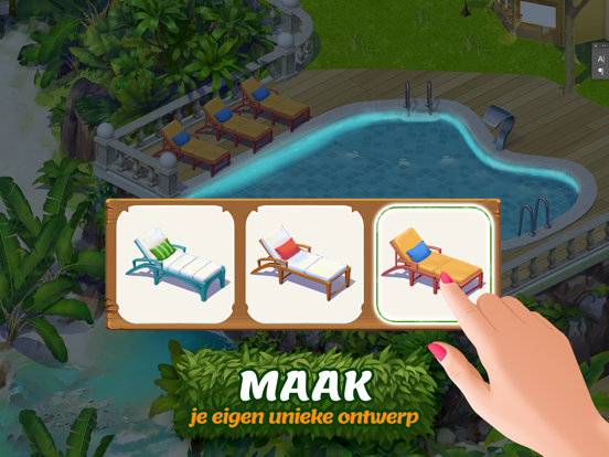 Tropical Forest: Match 3 Story iPad app afbeelding 7