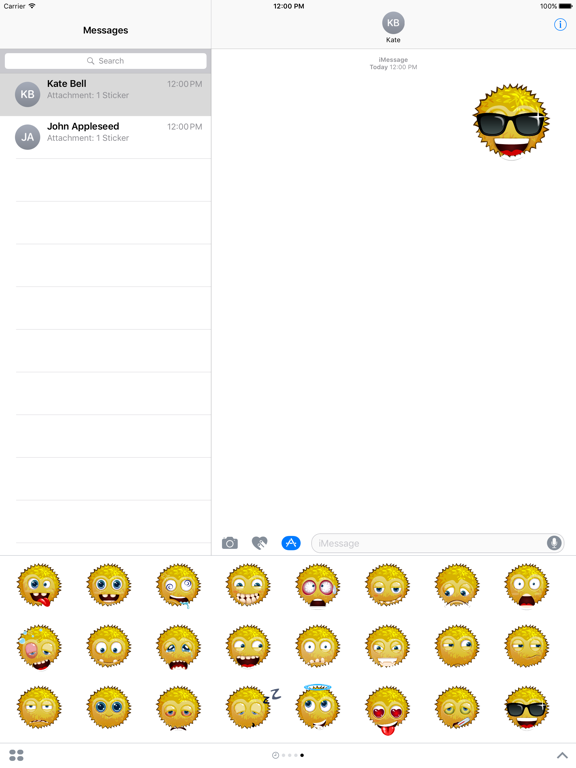 Screenshot #6 pour Drôle emoticons - Autocollants