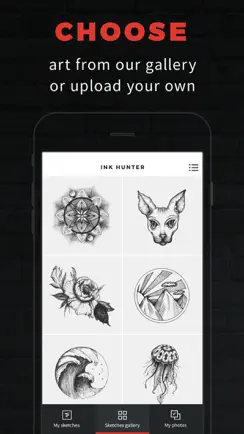 INKHUNTER PRO Tattoos try on iPhone image 1