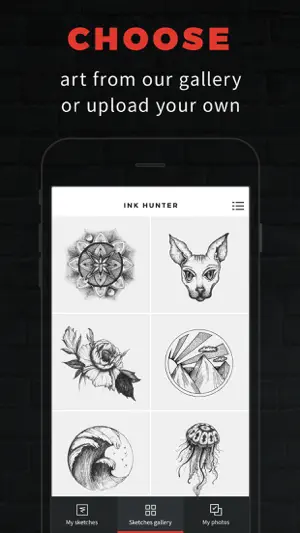 INKHUNTER PRO Tattoos try on screenshot 1