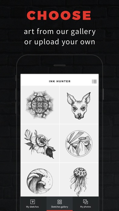 Screenshot #1 pour INKHUNTER PRO Tattoos try on