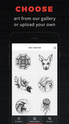 INKHUNTER PRO Tattoos try on screenshot 1