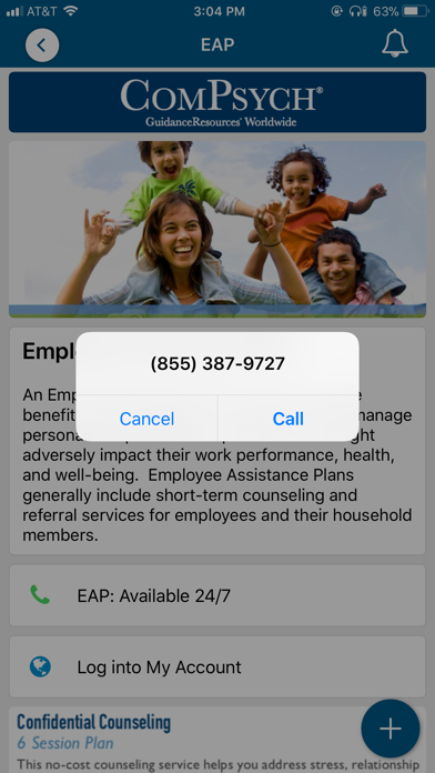 LISD Benefits Screenshot