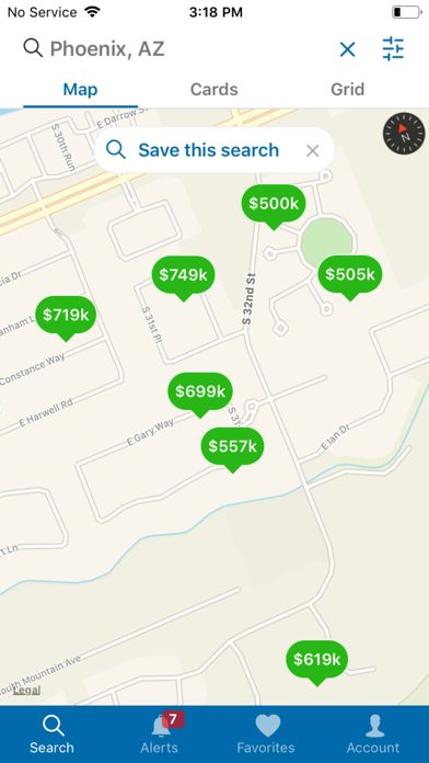 Arizona Home Finder Screenshot