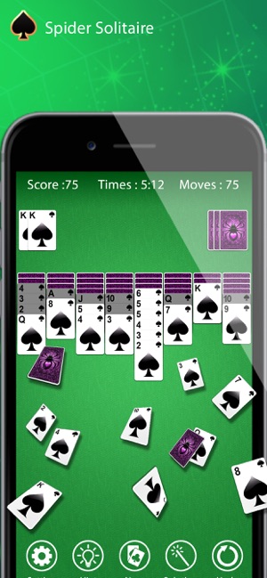 Spider Solitaire  Paciencia spider, Apps e jogos, Ipod touch