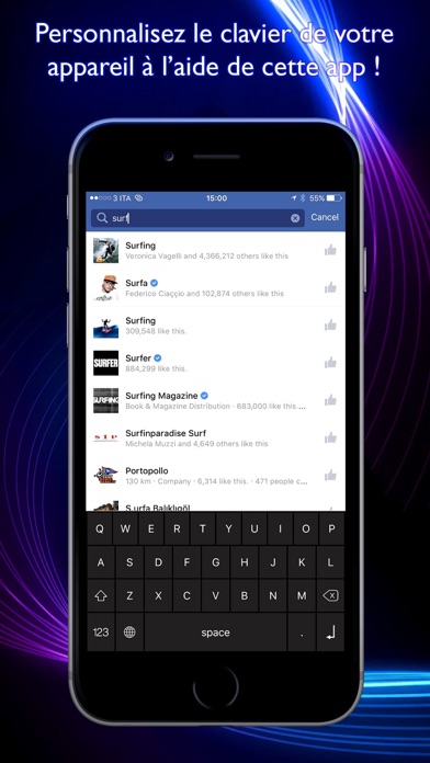Screenshot #1 pour Dark Keyboard Pro