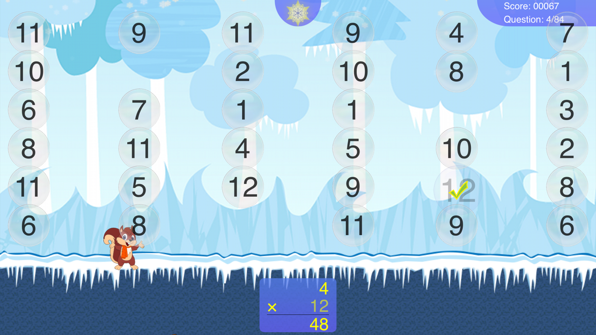 Tap Times Tables