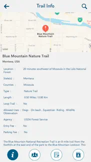 montana recreation trails iphone screenshot 3